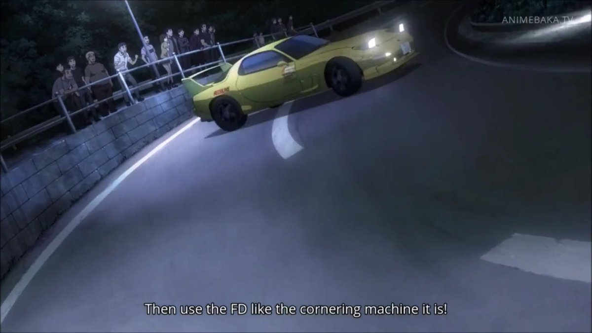 Initial D (anime, 87 eps)If you’re into cars and street racing then you’ll love this and even if you don’t you’ll still get a lot of enjoyment out of it. The race scenes are really thrilling, the soundtrack is amazing and Takumi is a great mc and quite atypical for the genre