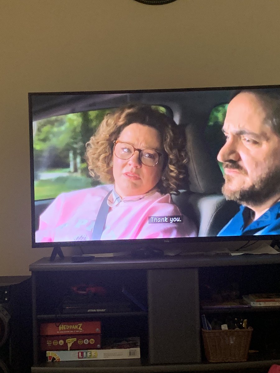 chelsearanaee's tweet photo. I’m pretty sure I’m the only one that gets excited when I see @melissamccarthy ‘s husband in all her movies 😂 He always pops up and I’m like “there he is👏🏽 I love them” https://t.co/M5Cm5z2ipa