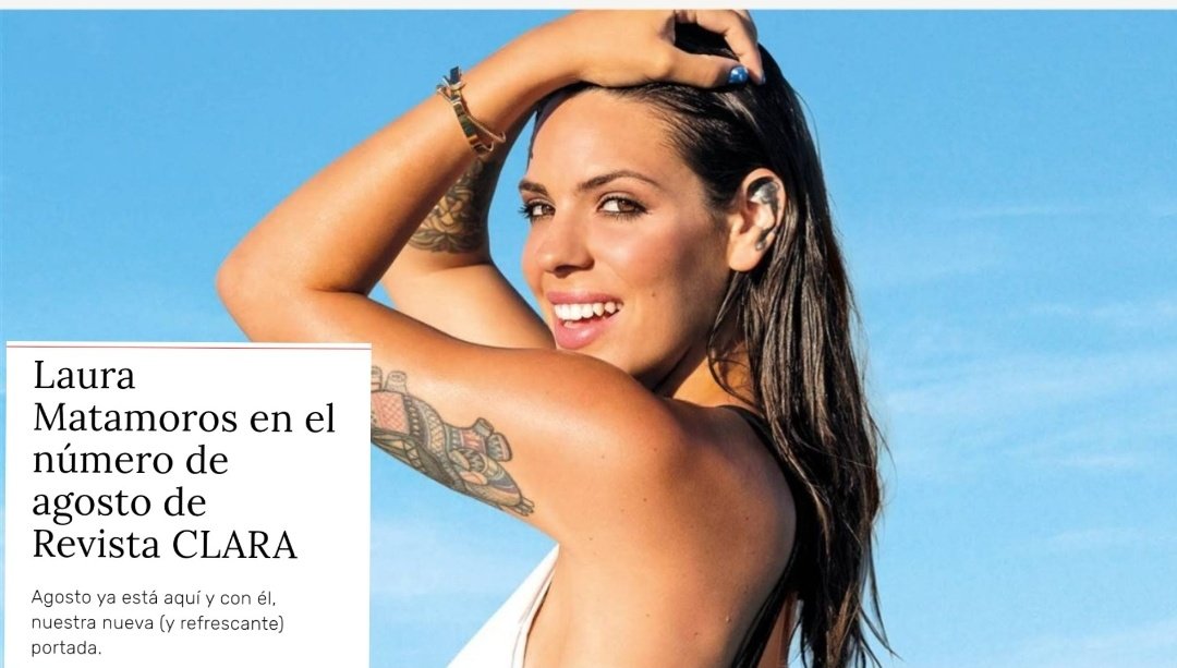 leokantab's tweet photo. Este martes @_laurimatamoros protagoniza el número nuevo de @revistaclara 💞
No podemos esperar a verlo 💓💓💓💓 https://t.co/kQ81LNiWzH