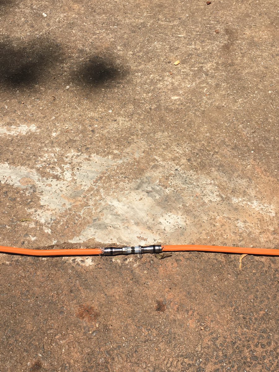 sarahbrittonv's tweet photo. @Ask_Spectrum Turns out temporary fixes are a thing and I’m very grateful for them. I hope to get this cable gets buried soon so quick temp fixes are no longer required. https://t.co/DY2Ra3AjRD