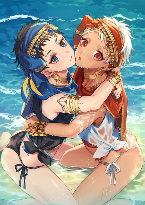 はい補足しました。美少女♂☀️&2Pカラー☀️...うちの寮長...うまい...大変満足でした...? 
