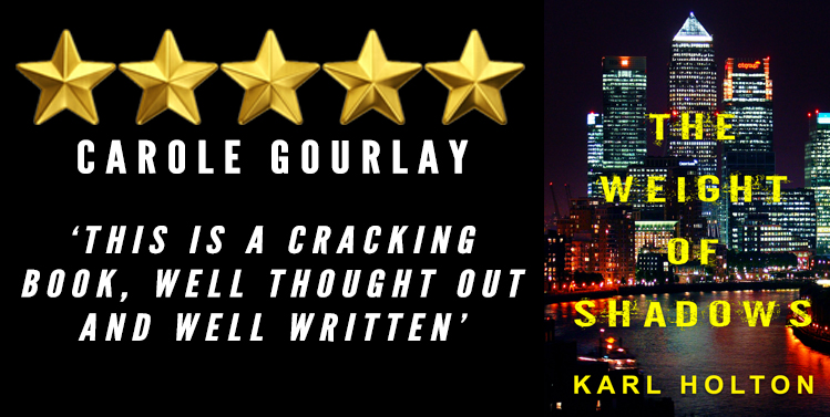 #BookReview of The Weight of Shadows by @KarlHolton Enjoy a FREE copy when you join the Shadow Club at: karlholton.com/shadow-club/ What would you do at the dying of the light? #Crime #Thriller #WritingCommunity