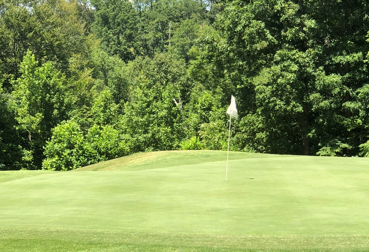RiverWatch_Golf's tweet photo. Hole #3  Par 5  501 yds   
Favor the left side of the fairway.  Layup on your second shot it the safe play.  Danger left, right, and long.   Going for gold on this hole can quickly turn your birdie into a bogey if you miss. https://t.co/m0wXmy1snQ