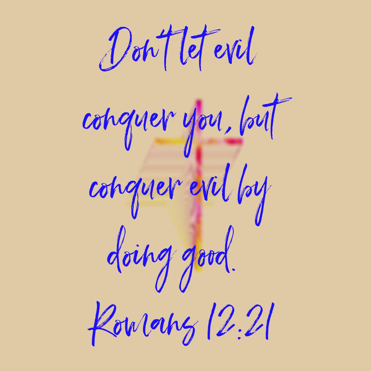 Artdelsing's tweet photo. Don’t let evil conquer you, but conquer evil by doing good.
Romans 12:21 NLT
https://t.co/PqjXl7QWXN https://t.co/cUTLPZ1kDB