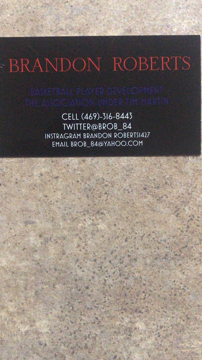 Get at my guy for your training needs tell him I sent you. <a href="/BROB_84/">Brandon Roberts</a>