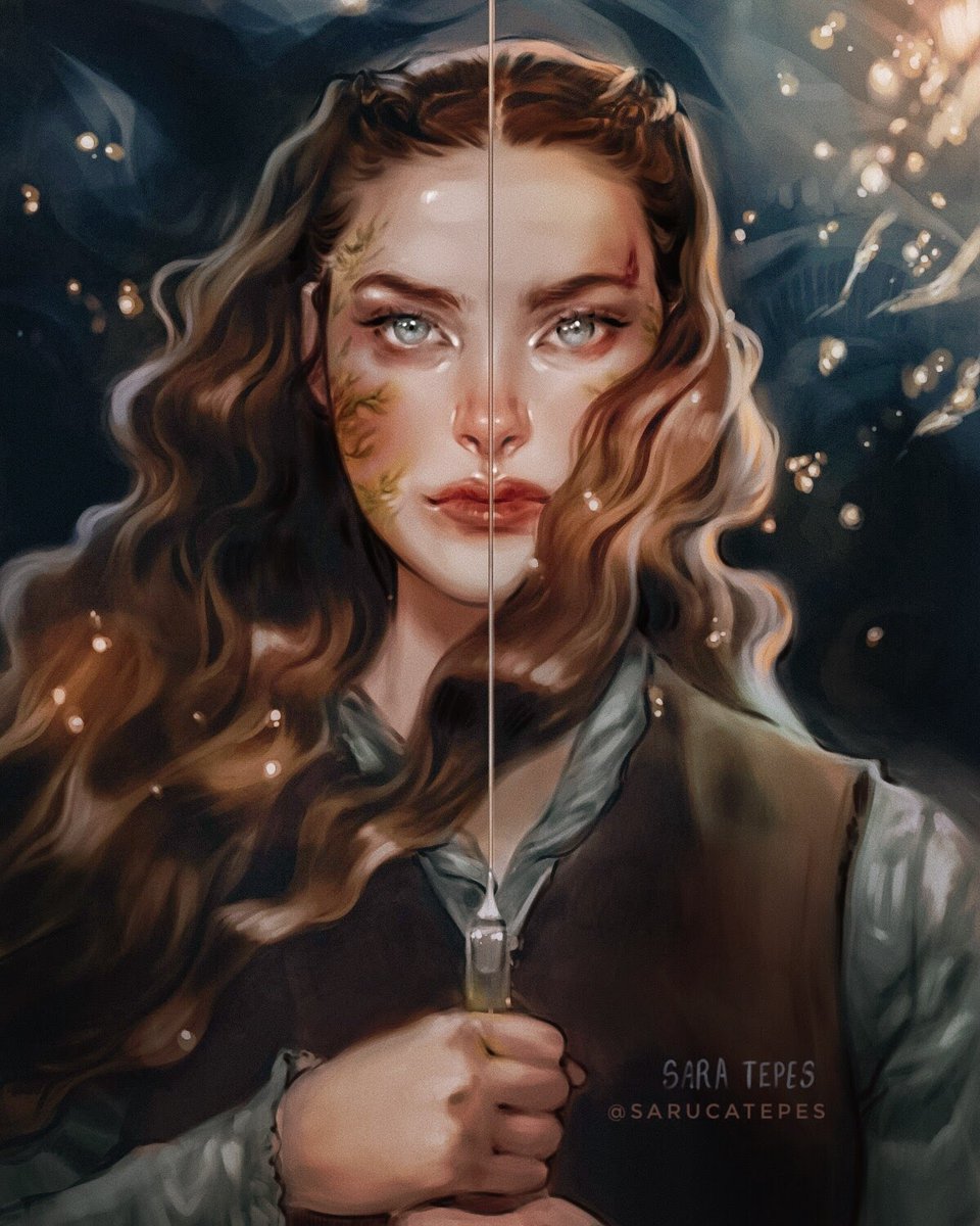 CursedNetflix's tweet photo. the sword chose nimue ✨so did these magical artists ✨ https://t.co/2BU0CtTgBR