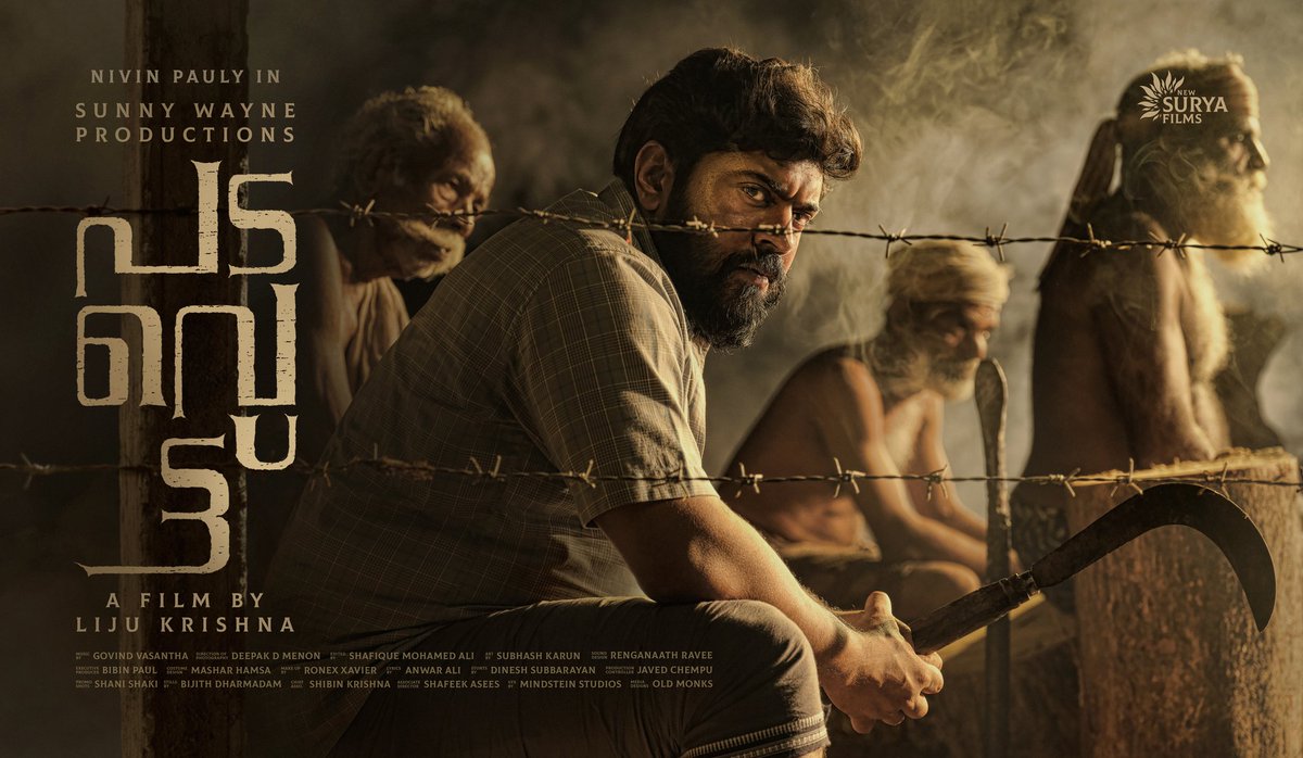 NpoecTeam's tweet photo. Padavettu FirstLook Poster🔥
#SunnyWayne #NivinPauly #LijuKrishna #Padavettu #PadavettuFirstLook #NpoecOfficial @NivinOfficial @SunnyWayn https://t.co/LgPU63kAn9