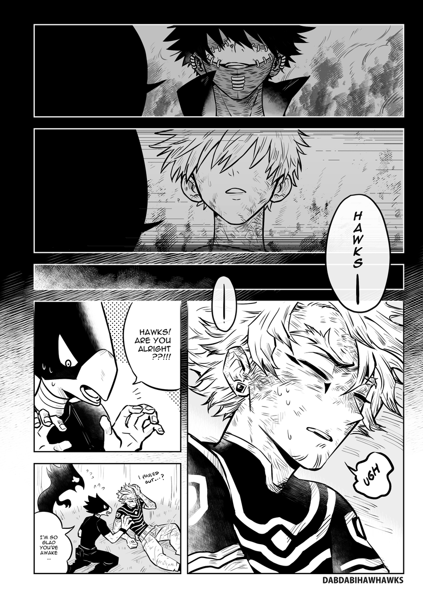 "Realisation"
⚠️ Based on the theory that Dabi is Touya!
#荼ホ #dabihawks #touya #hawks #dabi #MHA 