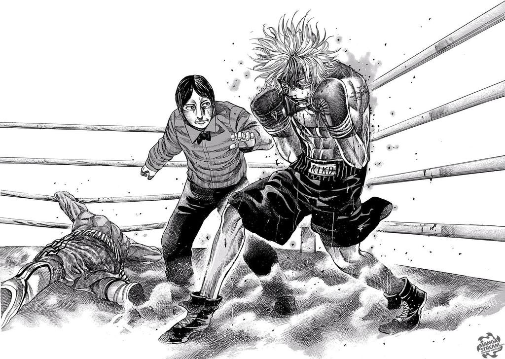 Rikudou (manga, 94 translated chapters)Very underrated boxing manga with mature and darker themes. The manga has 240 chapters in total but the translated chapters so far have been amazing so far and i’m really interested to see where it goes.