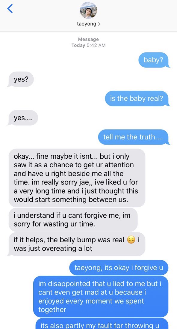 and so jaehyun texts yukhei about it :3