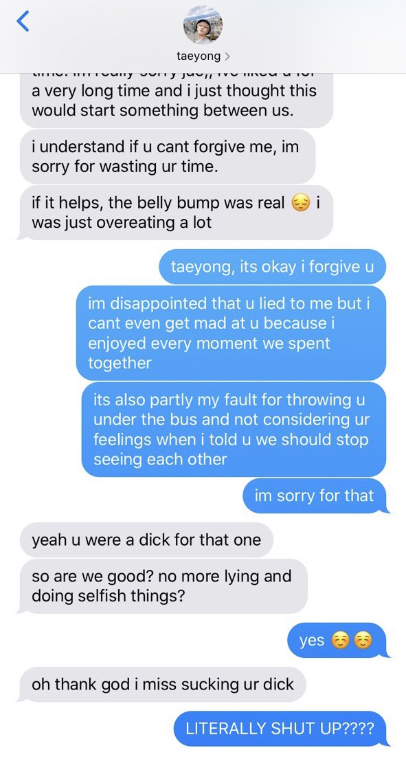 and so jaehyun texts yukhei about it :3