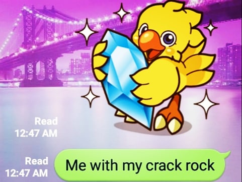 UkeNicky's tweet photo. One of my best friends got me the Chocobo sticker pack on Line for my birthday ;u;
(This was the result)
#chocobo #SquareEnix #finalfantasy #line #linechat #bffs #birthday #happybirthday #memes #funny #meme #quotes #lgbtq #lgbt #femboy #cute #gay #gaymer #geek #gamer #doubletap https://t.co/cyHzB7CuWN