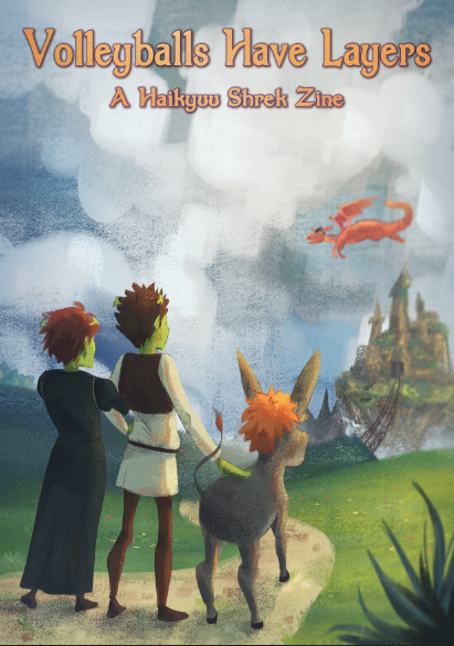 HQ Shrek AU Zine tweet media