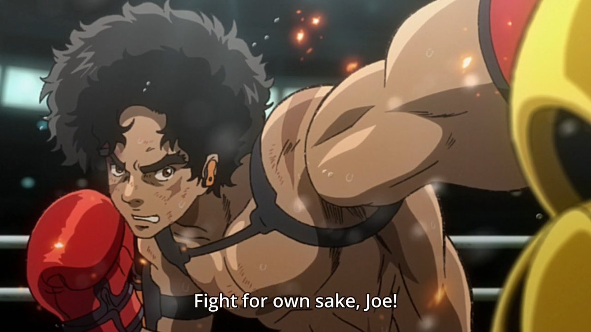 Megalo Box (anime, 13 eps)Short and very entertaining watch, it’s that typical underdog/zero to hero story but is done pretty well. Fight scenes are nicely animated and the mc is very likeable too, plus the Ashita no Joe references are a nice touch.