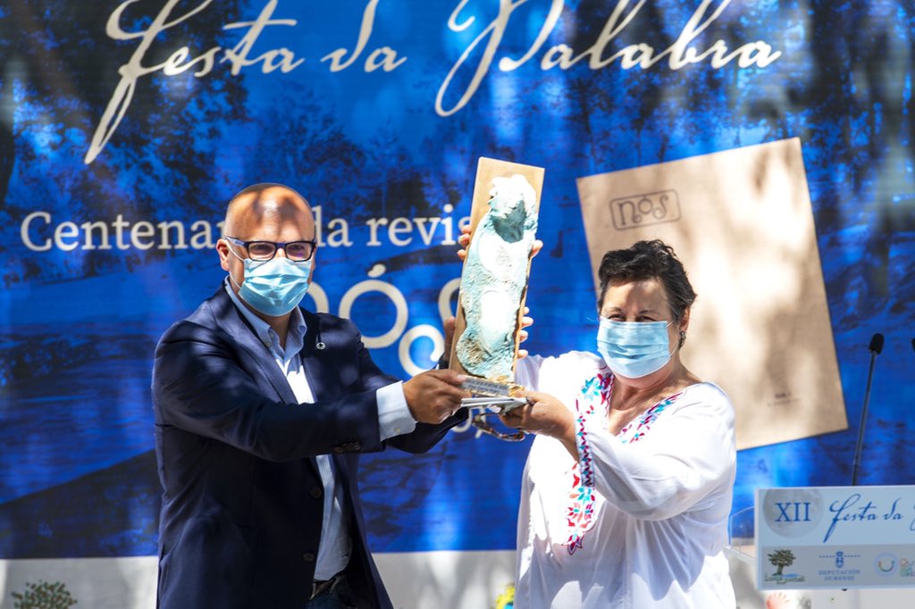 Grande <a href="/LuisGTosar/">fєѕтα ∂α ραℓαвяα</a> ! XII Festa da Palabra. Primeiro acto no “Auditorio Nós”. Parabéns Pilar García Negro,Ses, <a href="/sup3rpinheiro/">Xosé Manuel Piñeiro</a> , Alas, <a href="/CineclubeCarba/">Cineclube Carballiño</a> , personal sanitario, Regina Jallas...con <a href="/RomanLalin/">Román Rodríguez</a> @josegonzalezCMR <a href="/alorenzo64/">Anxo M. Lorenzo</a> <a href="/valentin_garci/">Valentín García Góme</a> Viva a Palabra!! <a href="/DeputacionOU/">Deputación de Ourense</a>