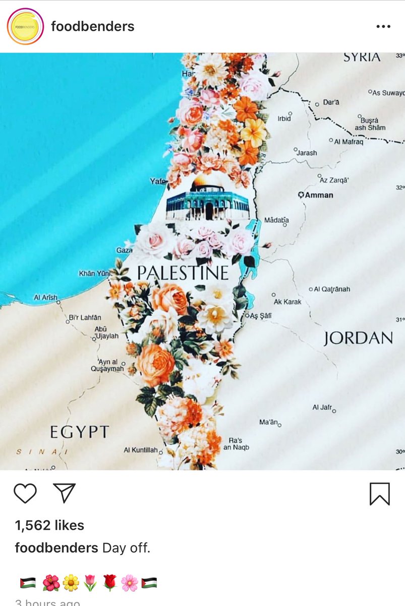 HonestRepCanada's tweet photo. #Foodbenders eliminates #Israel, Replaces it with “#Palestine.” https://t.co/TXclaRlHH5