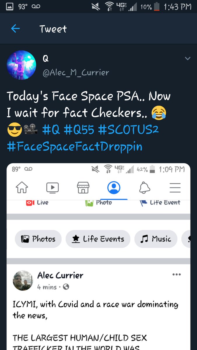 Alec_M_Currier's tweet photo. Would you Just look at That! And a Twin Tweet with #PresidentT 2 min later.. 😎📽🎅🔨⌚  #Q #ZeroDelta #Q55 #SCOTUS2 #OneForFive https://t.co/penYEelpeY
