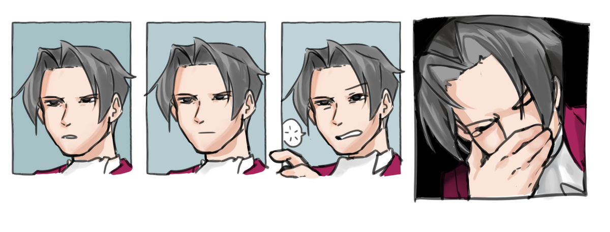 sebastian's first day on the job working with miles Edgeworth after aai2
#aceattorney