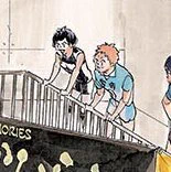 hq!! chapter 402 - a closer look (2)

• daichi's friends: michimiya and ikejiri
• libero boys: akagi and watari
• giant babies: hakuba, hyakuzawa, aone
• captains: suwa and moniwa 