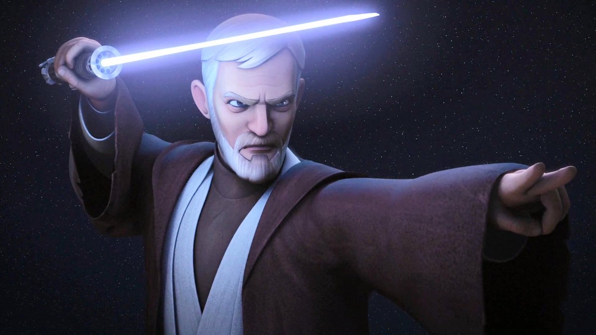 allthingskenobi's tweet photo. When Obi-Wan does The Thing™ https://t.co/Mhh5bfD8jv