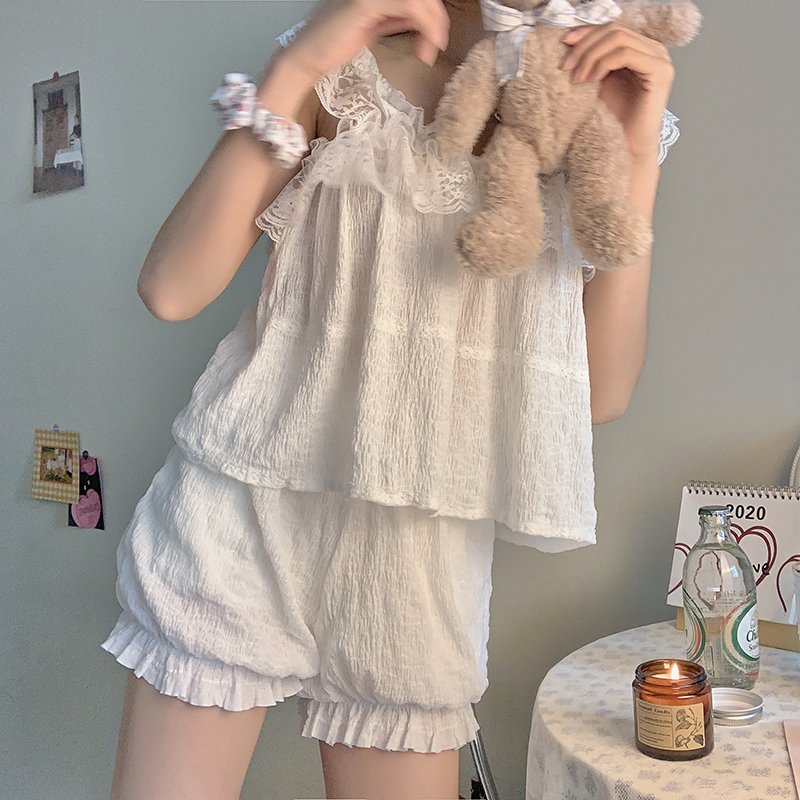 EvythingShop's tweet photo. ♡ชุดนอนน่ารักๆ♡

🌻PRICE: 280฿

     Size: one size 

     Color: ขาว

💗รายละเอียดในเมนชั่น💗 https://t.co/Y06xXhRQgA