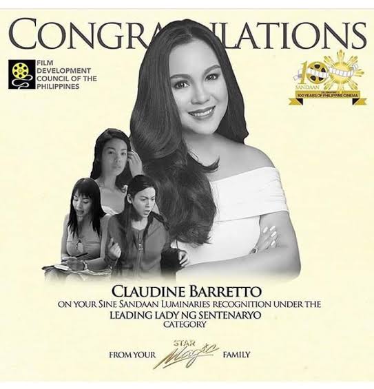 bengzy29's tweet photo. Leading Lady Ng Sentenaryo @itsmeclaudineb  #ClaudineBlessedAt41 https://t.co/OyEmcuTrT9