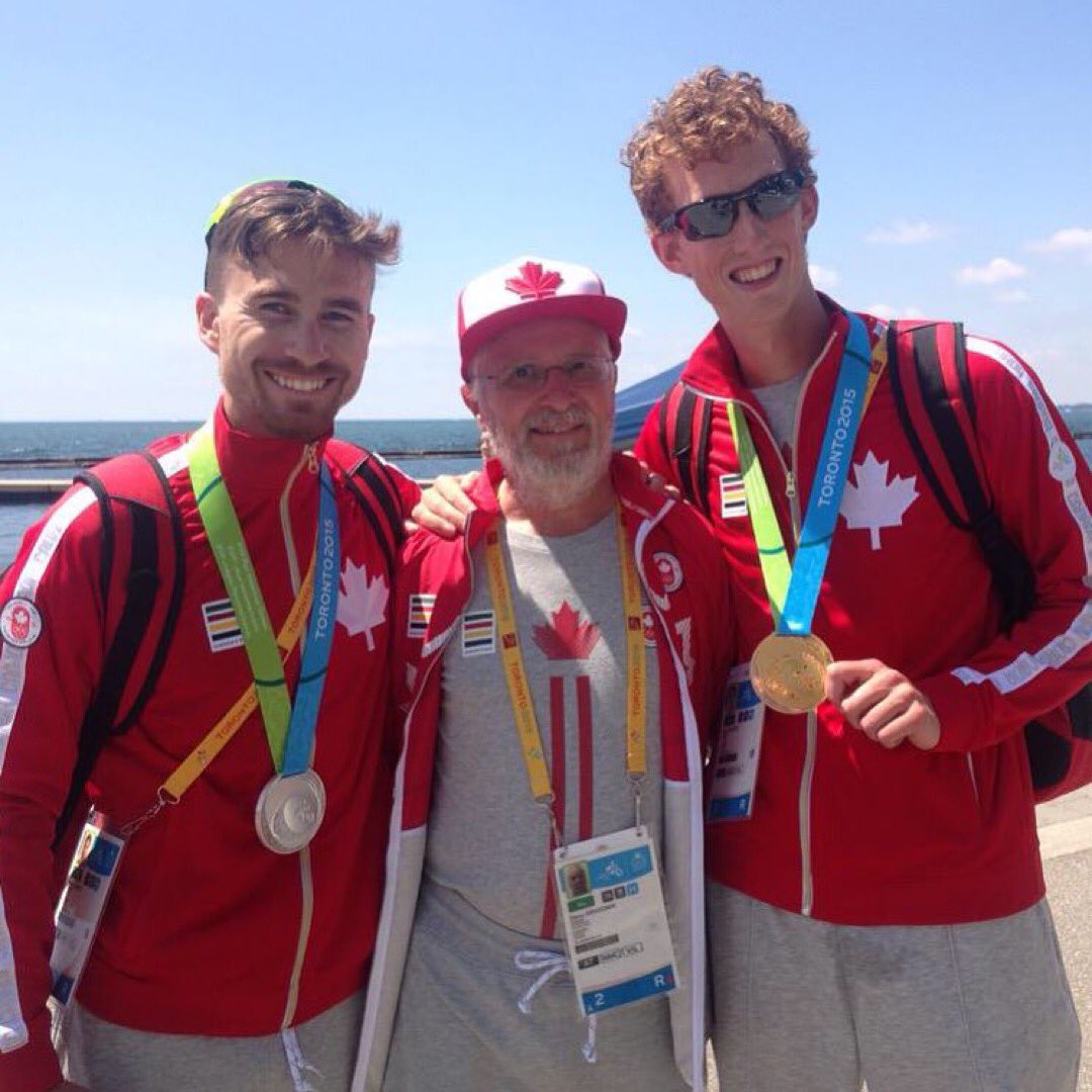 AthleticsCanada's tweet photo. The start of something special 🙌

After three medal-worthy performances by @evandunfee 🥇, @inakigomezg 🥈, and @rachelhannahrd 🥉 in the first two days of #TO2015, we had a feeling the Toronto Pan American Games were going to be special 🇨🇦 #ACPanAm5 https://t.co/a1CKpxPvdy