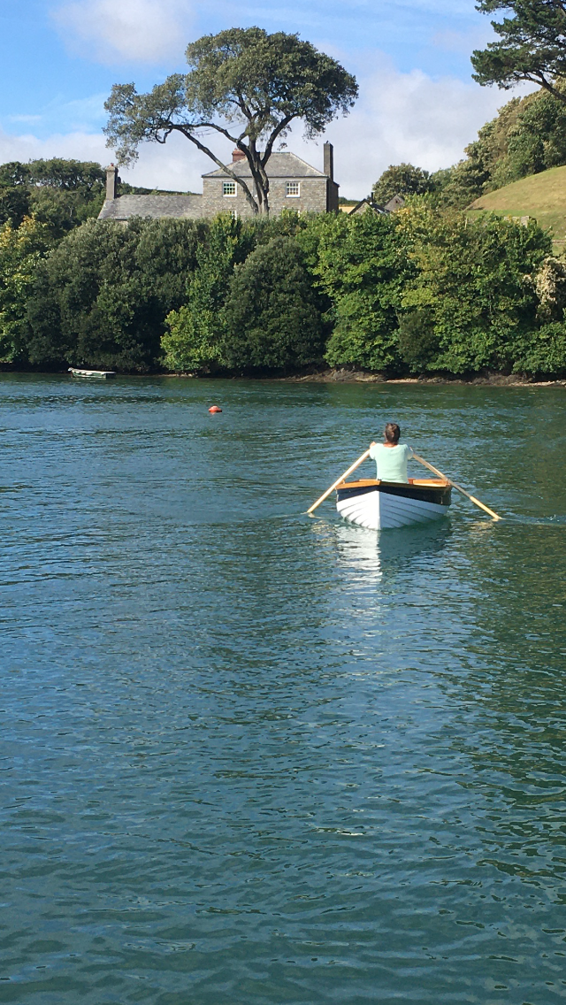 SedgemoorBoats's tweet photo. This gorgeous SB290 "Tomon" was delivered yesterday to her new home nr Salcombe in South Devon.
The photos are from her maiden voyage! #rowingboatbuilder #rowingboats #yachttender #Devon #Somerset #Taunton https://t.co/aKTwPtU65l