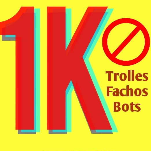SoyMexicano_'s tweet photo. Estoy a punto de lograrlo!!!
1K🚫
Desintoxicate
No viralizar FakeNews
Es igual
A
Informar
Que se viralice lo positivo, lo bueno, los logros y el avance de la 4Transformacion
#FelizDomingo
#FelizFinDeSemana
#Desintoxicate https://t.co/AMXWx3Pekz