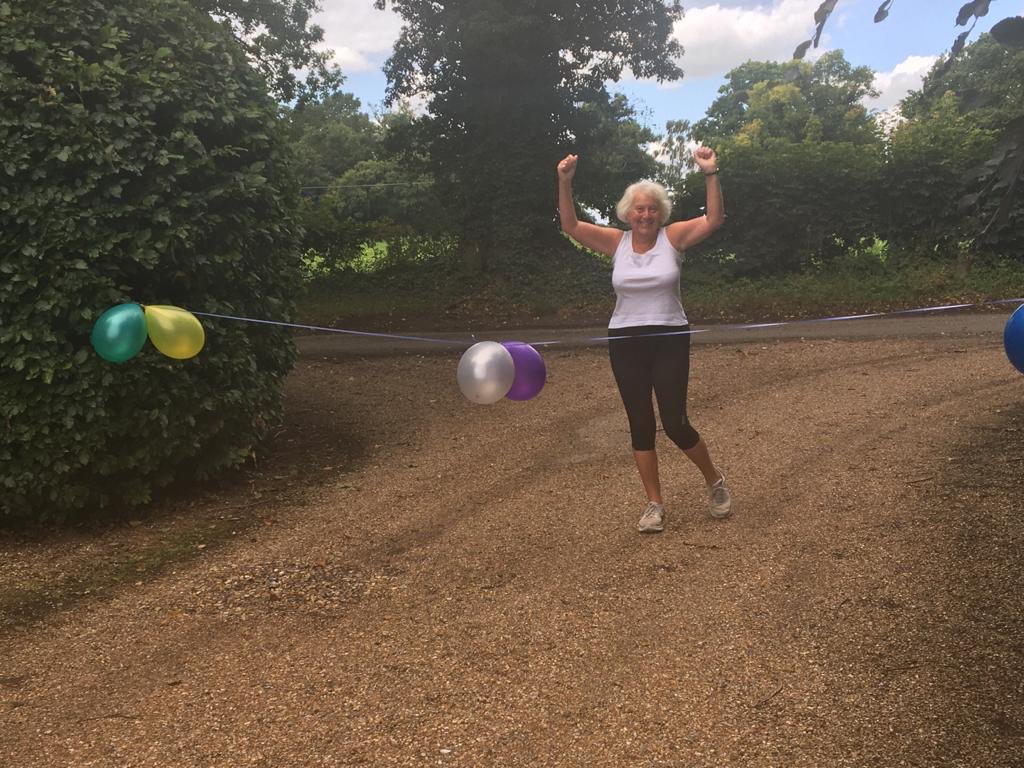 JoeHayman's tweet photo. Well into her 72nd year, my mum today ran a half marathon in aid of the Disasters Emergency Committee’s coronavirus appeal. If she can do that, you can spare a few quid to help her reach her fundraising target: https://t.co/GMrxgrr3by https://t.co/3Tj0YnU4zU