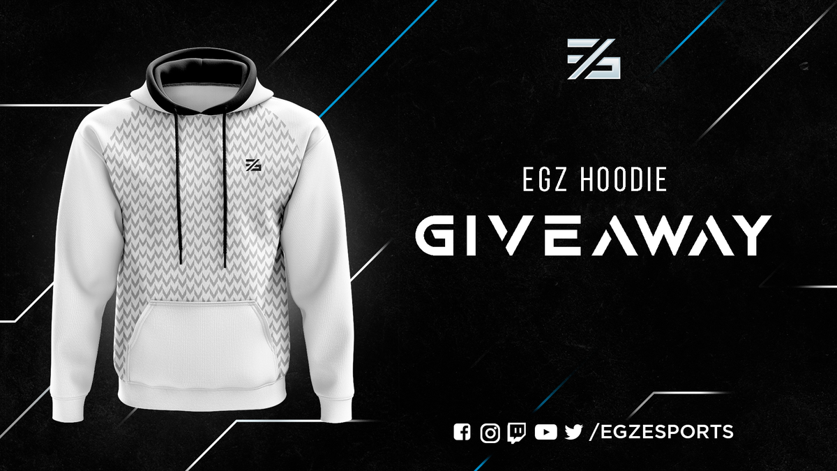EGZeSports's tweet photo. We are giving away  5 of our brand new EGZ Hoodie , to enter the giveaway : 

- Follow 
- Retweet

Good Luck Everyone !
#Live_Your_Passion https://t.co/1tFP7HnSUQ
