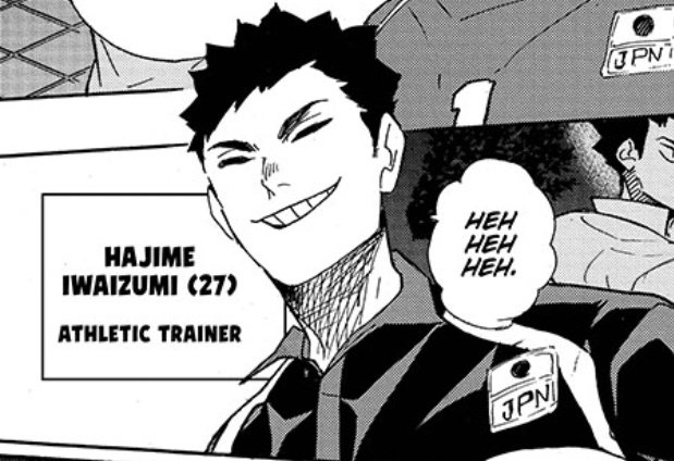 OKAY IWA-CHAN IS NO LONGER A SLEEPING BEAUTY (YES THIS IS MY COMMENT AFTER SEEING HIM BC IM TIRED OF CRYING REMEMBERING WHAT HIM AND OIKAWA SAID BEFORE) 