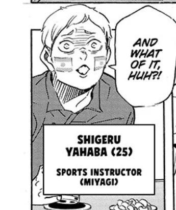 OFC YAHABA GONNA LOOK LIKE THAT NOT SURPRISED ANYMORE... AND WATARI'S HAIR IS ACTUALLY BLACK?????? I LIKE HIS JOB I COULD TOTALLY SEE HIM BEING THAT GUY WHO ALWAYS GIVE THEIR GUESTS LOTS OF NEW FACTS ABOUT SEA CREATURES 