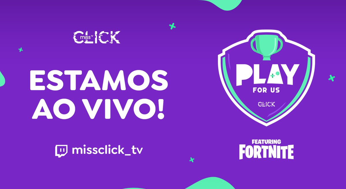 missclick_tv's tweet photo. 🔴AO VIVO

Já estamos ao vivo com o último dia de Play for Us!

🗓️18 e 19 de Julho | 15H
📺https://t.co/T4p7SmpXsk 

💰Participe e faça sua doação: https://t.co/NkB4N0LSw5

#playforus #fortnite #epicgames #missclicktv https://t.co/7vs9bC5B6T