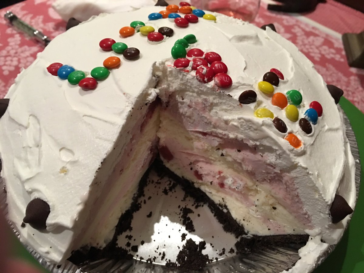 MillieMinet's tweet photo. My Sister’s birthday just so happens to coincide with #NationalIceCreamDay Sooooo... I made her an ice cream 🎂 
#SundayMotivation #cakeboss #bakiny 👩‍🍳 🎈#sisters 💟💝 https://t.co/LkE5TdbRXU