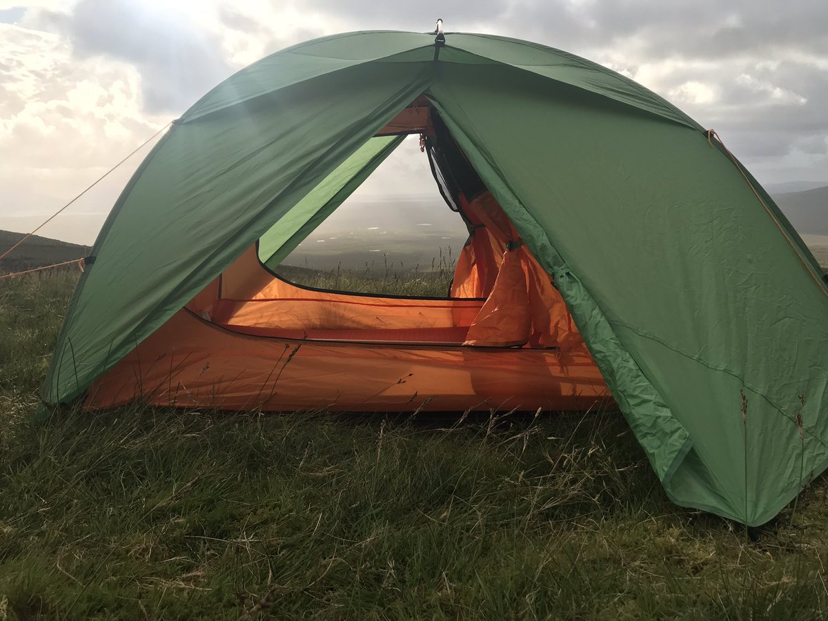 terrafirmaclub's tweet photo. Our room with a view for Comet C/2020 F3 NEOWISE &amp; starry skies last night in Mayo Dark Sky Park looking over Ballycroy. Great night with a fab hike back today #GreenwaytoMilkyWay https://t.co/uzhYNMiTZI