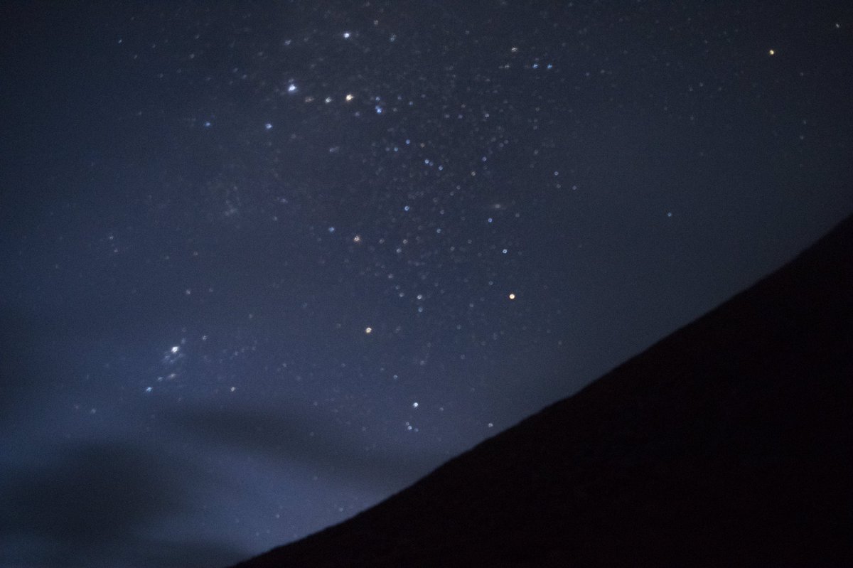 terrafirmaclub's tweet photo. Our room with a view for Comet C/2020 F3 NEOWISE &amp; starry skies last night in Mayo Dark Sky Park looking over Ballycroy. Great night with a fab hike back today #GreenwaytoMilkyWay https://t.co/uzhYNMiTZI