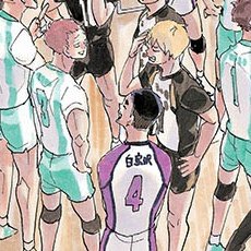 hq!! chapter 402 - a closer look (4)
• shirofuku and her love for food
• bokuto proudly be like "our tsukki!!!"
• what did matsukawa say to suna?
• oh no hanamaki and konoha are you guys okay ?