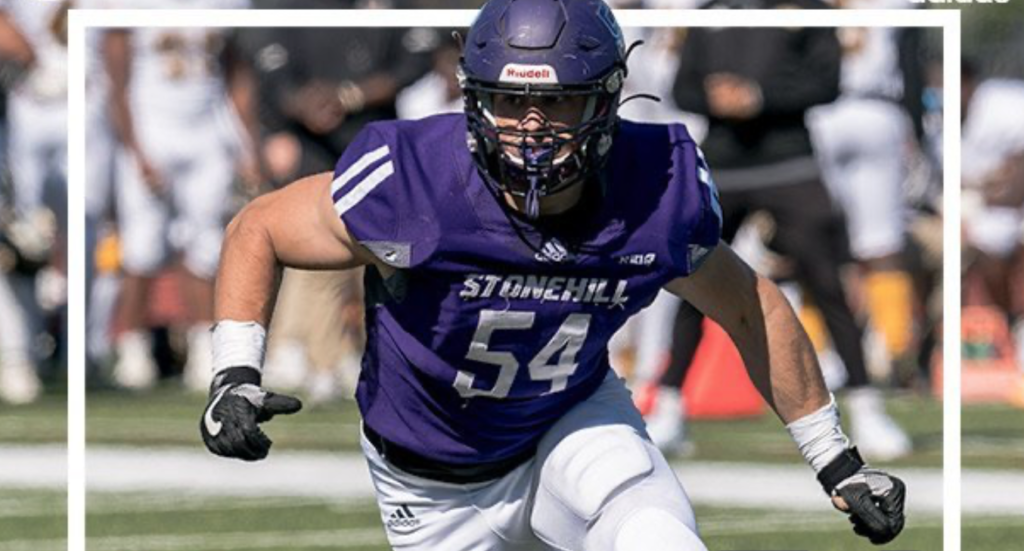 DraftDiamonds's tweet photo. 2021 NFL Draft Prospect Interview: Nate Bresson, DE, Stonehill College https://t.co/q4T3W882HM #NFL #NFLDraftNews https://t.co/mW4E3q6g7P