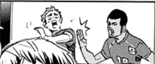 but i somehow bit confused and disappointed... bc if aran is also part of japan team why he isn't introduced with them?? 