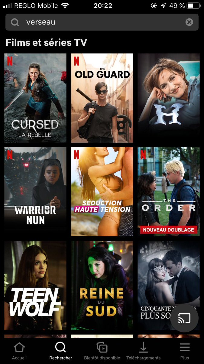 grattepanchela1's tweet photo. @NetflixFR Sa va , j’ai le choix là , mais j’ai déjà tout vue cursed, warrior nun, the order, teen wolf, 50nuances plus sombre https://t.co/gNdg7WcHxx