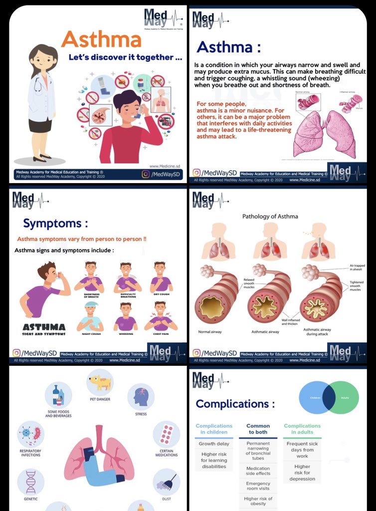 MedWaysd's tweet photo. متابعينا الأعزاء ✨ نزلنا الـ Asthma ☺️ بتلقوها علي حسابنا علي الإنستقرام شوفها و اعمل منشن لصحبك عشان يستفيد معاك 😍😍 الرابط : https://t.co/GSLxl1aI5G https://t.co/IUovpaVmMU
