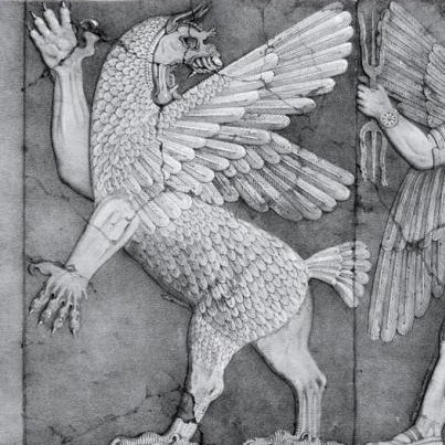 This myth was passed to Rome through storytelling, such as the tales of Hercules. Here the Drakon might have met the likes of the Norse ‘Níðhöggr’ a winged serpent, and ‘Tiamat’ the Babylonian chimera goddess. These stories fused with each other and the Drakon got its wings! 5/