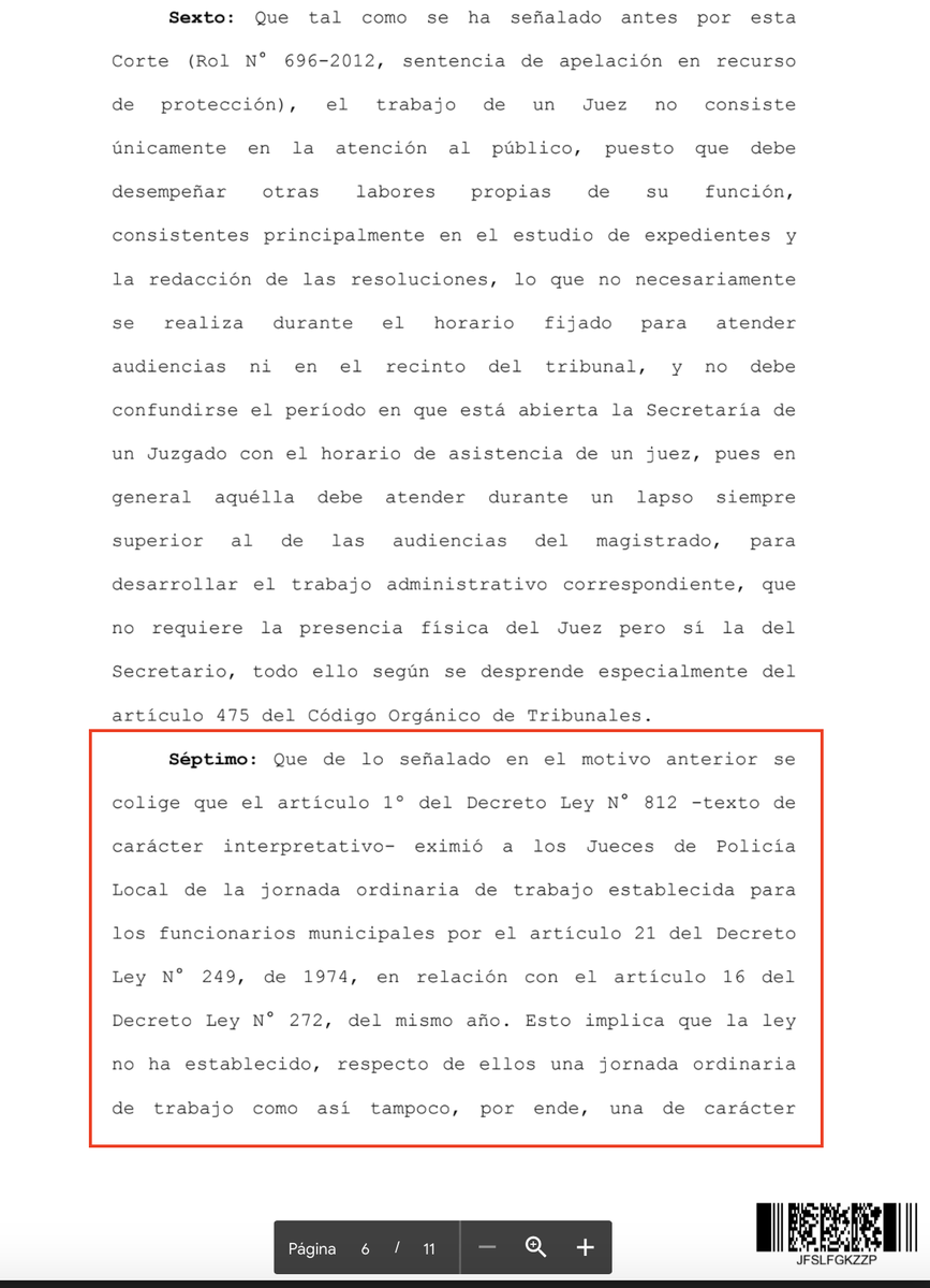 ianela's tweet photo. Pagos millonarios en horas extras —durante la pandemia— a jueces de policía local en Maipú, Santiago, Providencia y municipios de la zona oriente; a pesar de q @Contraloriacl y la Corte Suprema dictaminaron q los jueces de policía local "NO TIENEN DERECHO" a horas extras.
Sigue👇 https://t.co/qgJcTsgEUT