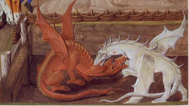 From here on the medieval creature known as a ‘Dragon’ (and occasionally Wyrm) becomes a flying staple of many artworks. By 1260AD you have depictions of dragons that would be easily recognised by western audiences today. /6