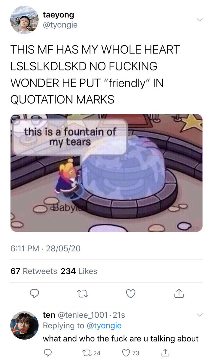 taeyong being dramatic is everything