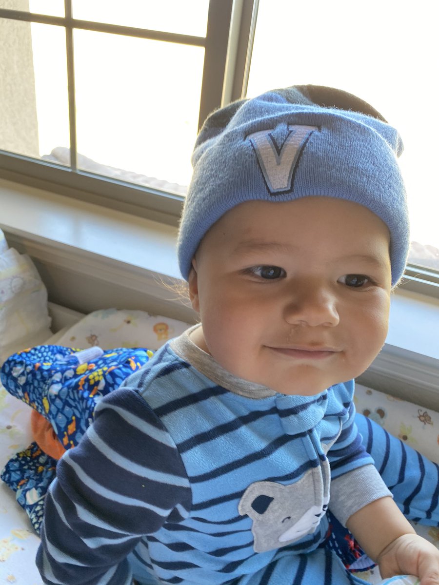 RHGdanram's tweet photo. @donnieyantis little DanRam is ready for some @GoValorFootball!!! #goeagles #glory2one https://t.co/SXDmWvhRFk