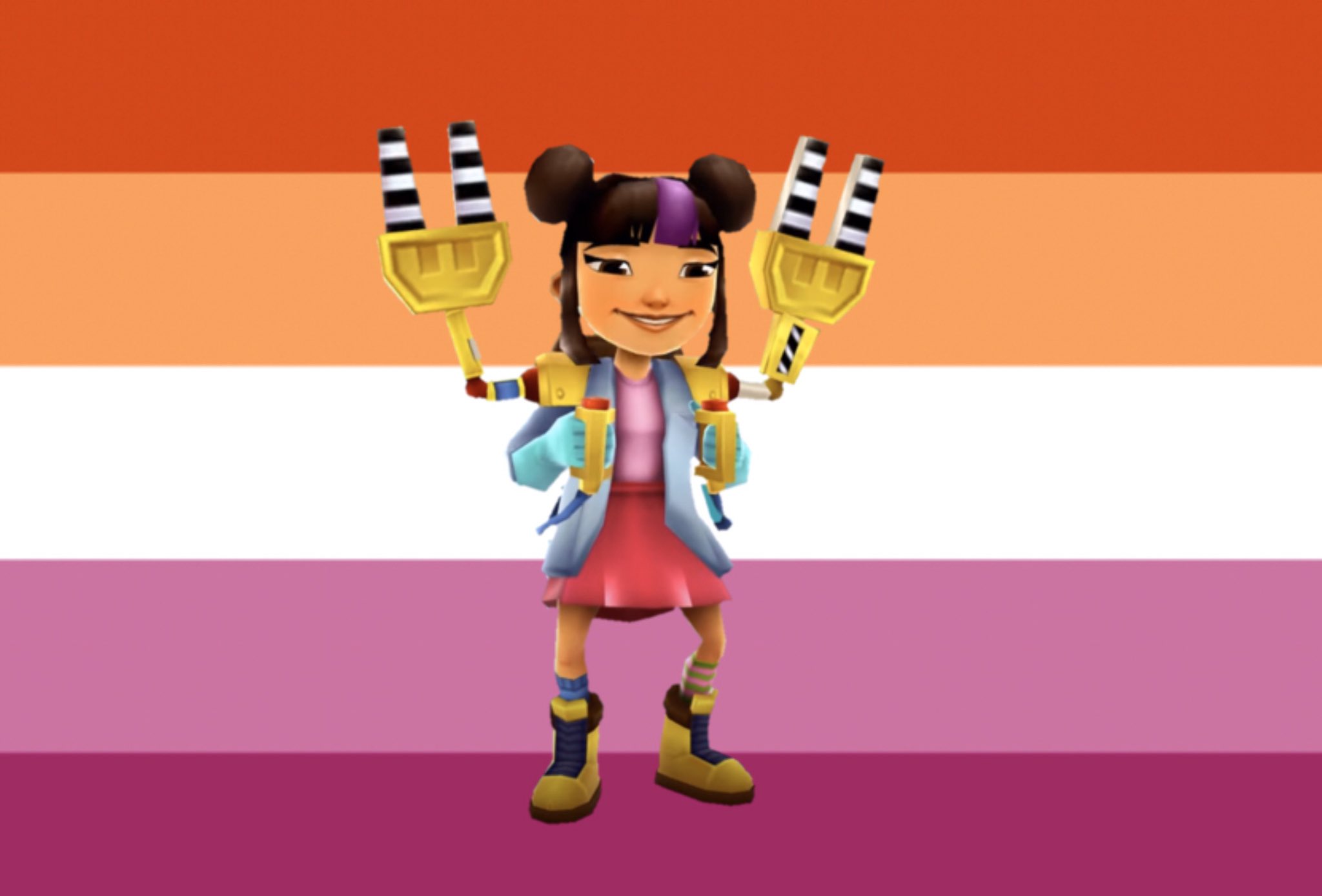 subway surfers pride🏳️‍🌈 on X: Fresh sport outfit pride icons, he has a  basketball game tomorrow❤️ icons free to use  / X