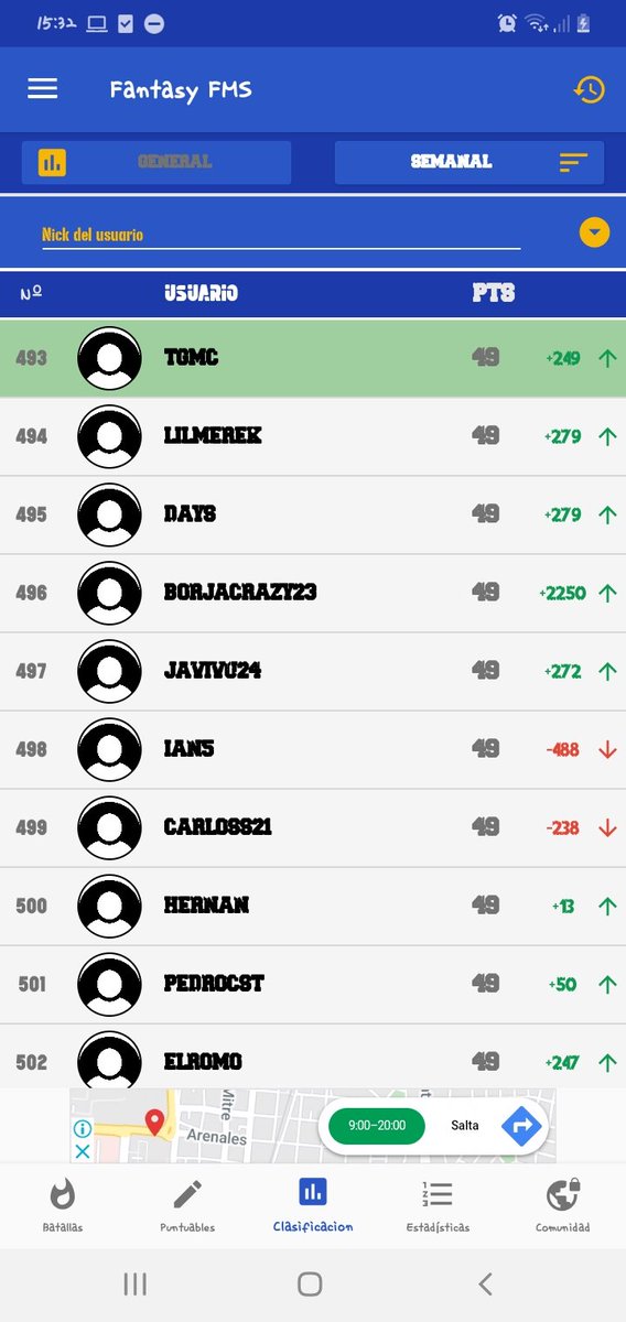 valecia08's tweet photo. No fue la mejor fecha de la fantasy para mi @batallas_jgr ; eso me.pasa por subestimar a skill y a Jota https://t.co/kPmtuRrQCN
