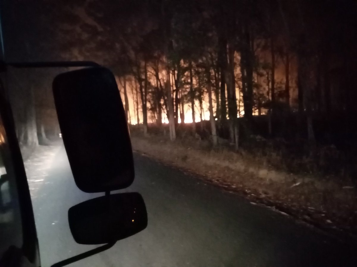 Manyana_Matters's tweet photo. Why is it important to save 20 ha in #Manyana?
Colin Beszant:
The site being protected by #Manyana RFS crew around 1.30am 1/1/20.

'I didn't put in all the hours and all the effort over many days and nights to see this bulldozed and chainsawed.'(video👎)

https://t.co/0UuLx01yag https://t.co/yUtN0GQ8Ry
